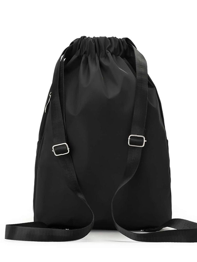 Travel Drawstring Bag (Black)