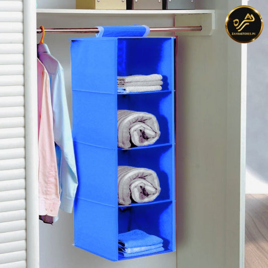 Parachute 4 Shelf Clothes Hanging Organizer