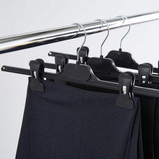 Plastic Clip Hanger for Trousers and Shirts